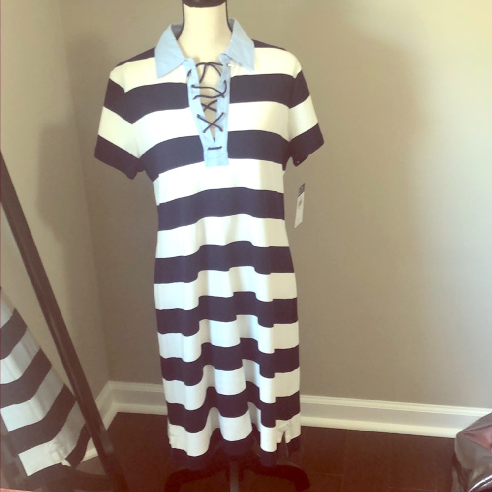 Chaps Sailor Bay Women’s Polo Dress